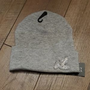 Badgley Mischka silver hat